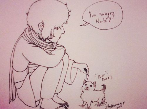#Inktober2016 prompt #4: “Hungry”
